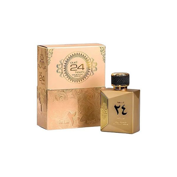 Perfume Ard Al Zaafaran Oud 24 Hours Majestic Gold - Eau de Parfum - Unissex - 100ml