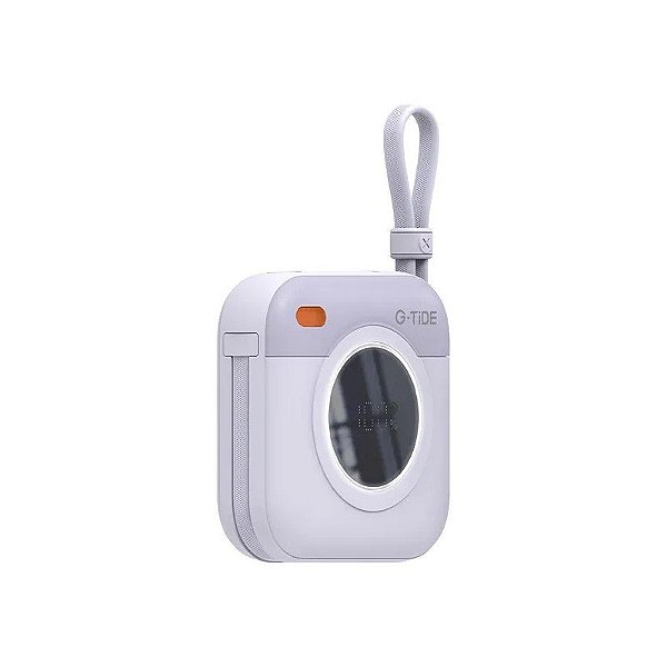 Carregador Portátil G-Tide Multi X1 3 Em 1 10.000 Mah 20 W - Roxo