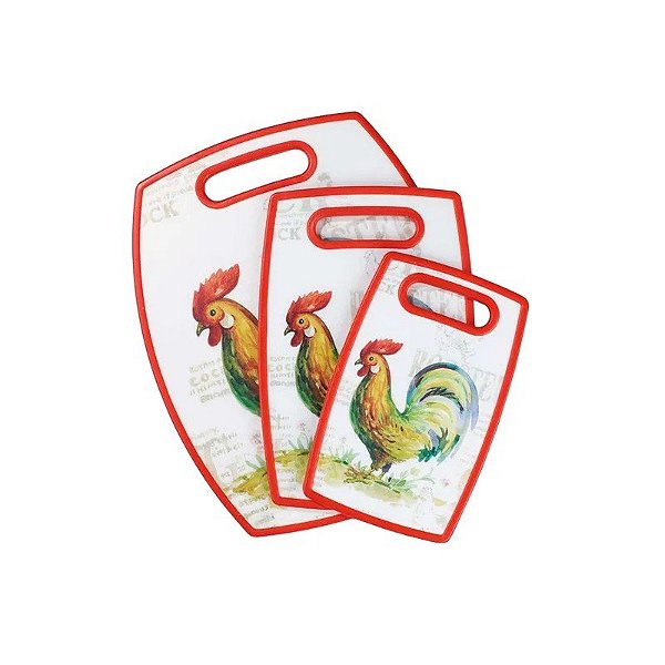 Jogo de 3 Peças de Tábua de Corte CUISINART