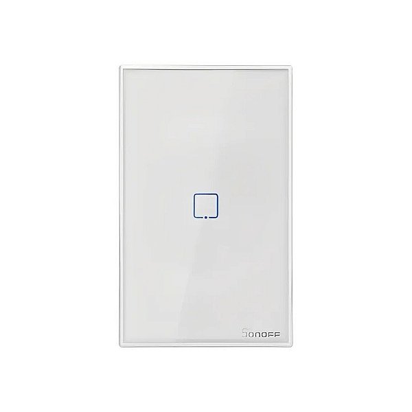 Interruptor de Parede Inteligente por Toque Sonoff T2US1C-TX 1 Botão Wifi Branco
