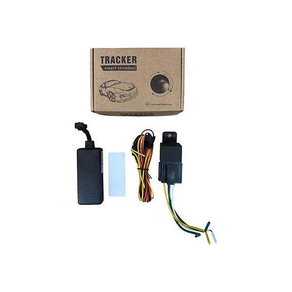 Rastreador GPS 4G LTE J16 4G+2G 4PIN 300MAH (3.7V) Bateria Com Relé