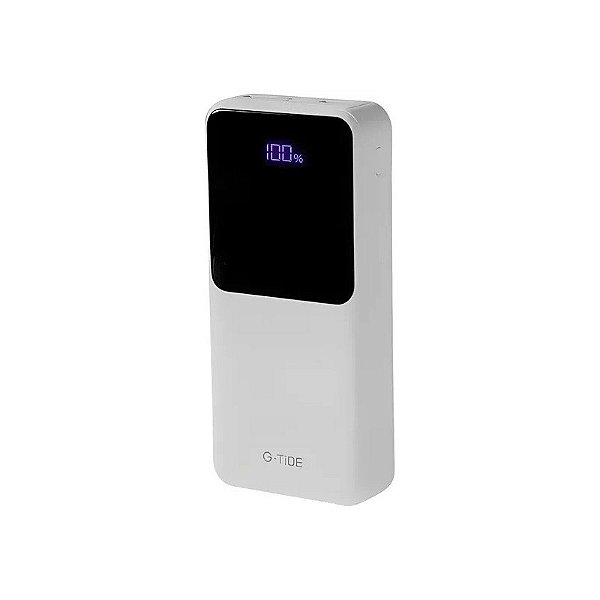 Carregador Portátil G-Tide Easy 2 20.000 Mah USB + USB-C - Branco