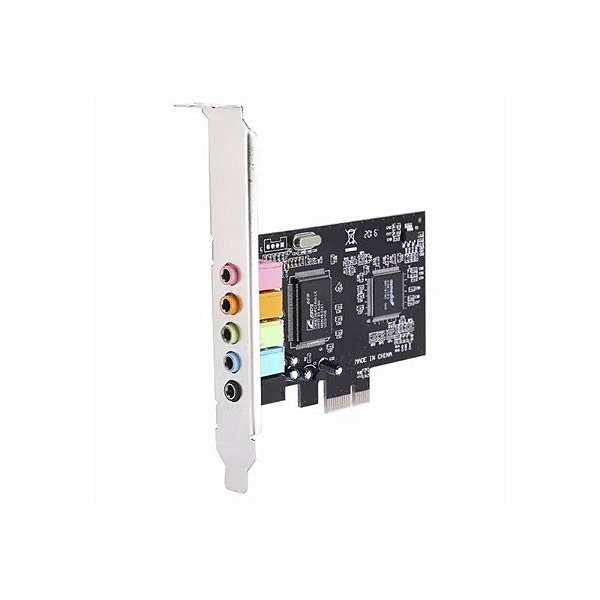 Placa de Som PCI-Express 5.1