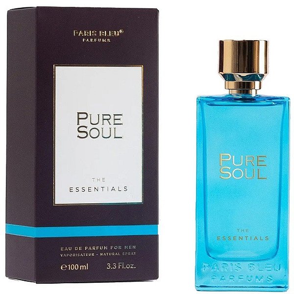 Perfume Paris Bleu Pure Soul The Essentials EDP 100ml - Masculino