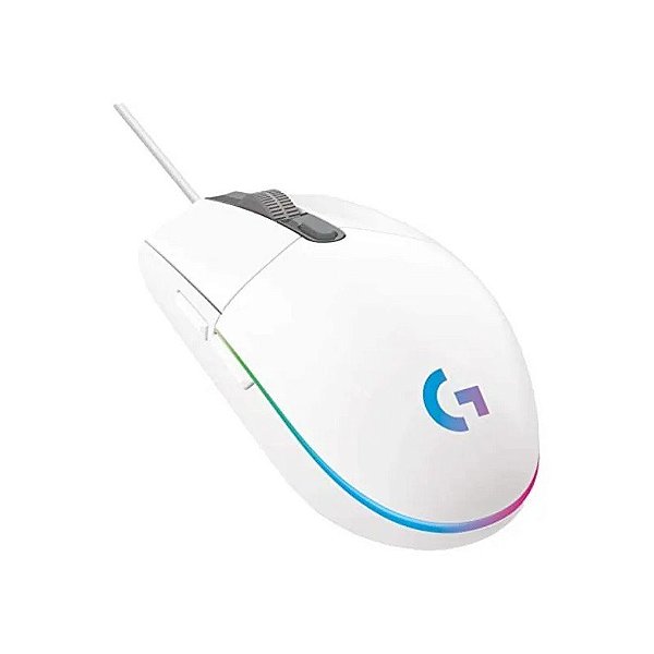 Mouse Gamer Logitech G203 Branco 910-005794