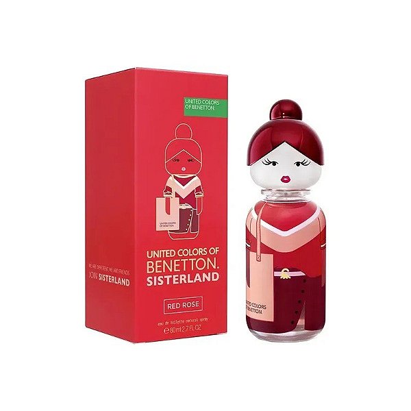 Perfume Feminino Benetton Sisterland Red Rose Edt 80 ML