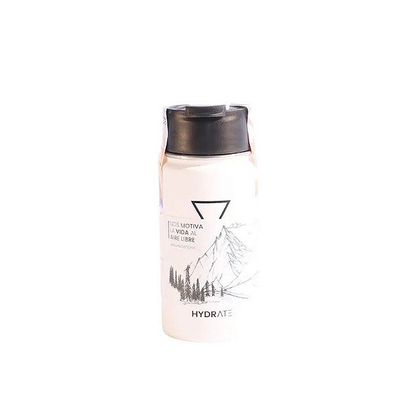 Garrafa Térmica Hydrate Café 355 Ml Branco