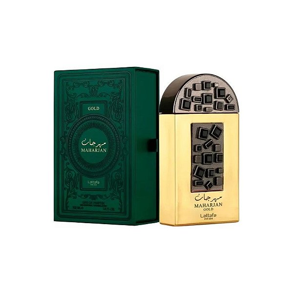 Perfume Lattafa Maharjan Gold Eau de Parfum Unissex 100ML