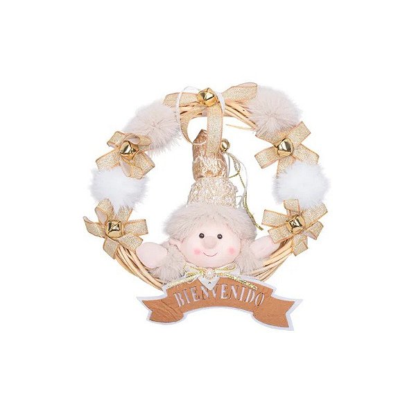 Guirnalda de Natal com Boneco 35CM
