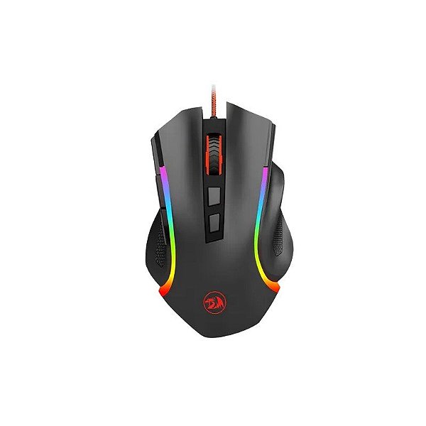 Mouse Gamer Redragon Griffin M607 com Fio - 7200DPI - 7 Botões - Preto