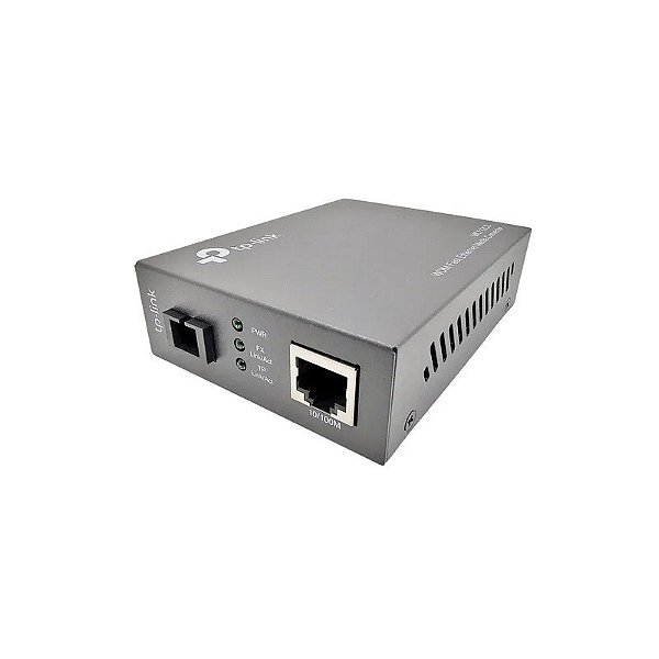 Conversor de Mídia F. TP-Link MC112CS 10/100MBPS WDM Modo Único