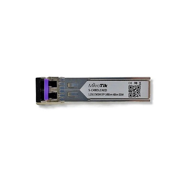 Mikrotik SFP CWDM s-C49DLC40D 1.25G SM 40KM 1490NM LC