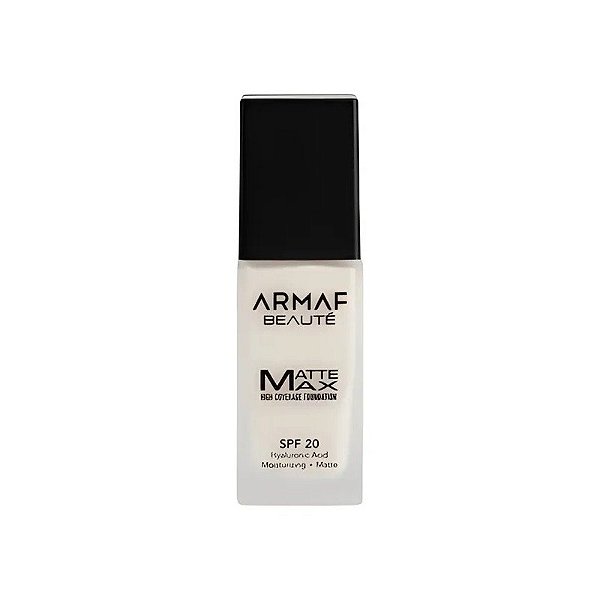Base Líquida Armaf Beauté Matte Max FPS 20 - Porcelana 01 30ML