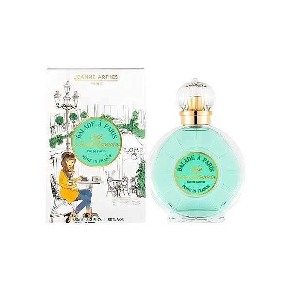 Perfume Jeanne Arthes Balade À Paris Cafe À Sain Germain Edp - Feminino 100ML