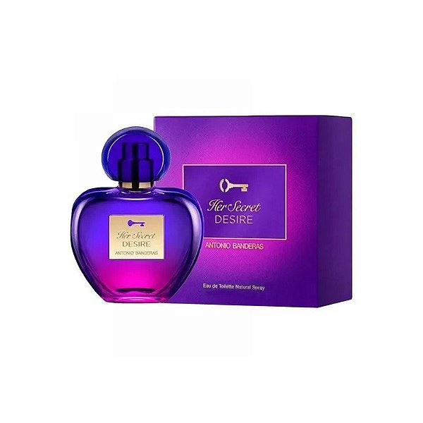 Perfume Feminino Antonio Banderas Desejo Secreto Edt 80ML