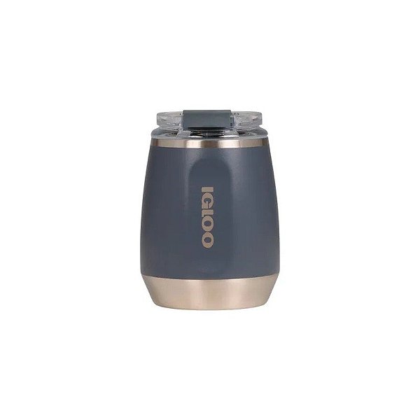 Copo Térmico Igloo Wine Tumbler - 296ml - Carbonite