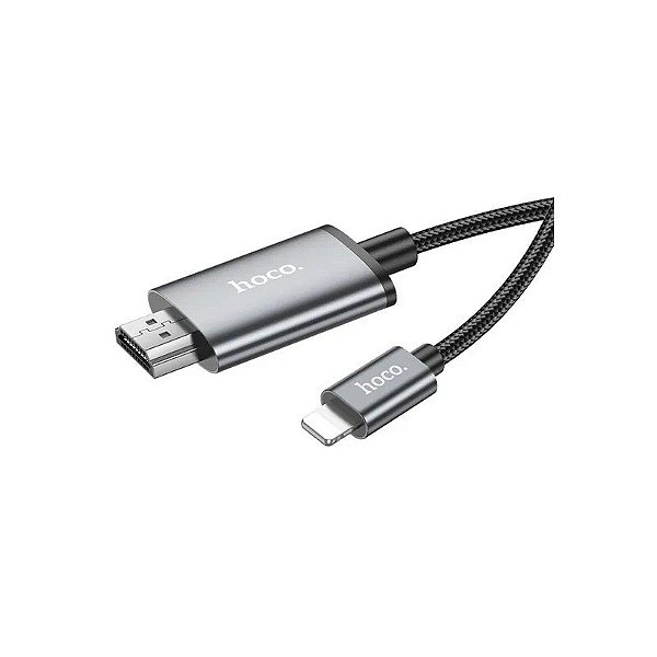 Cabo Hoco UA27 Lightning para HDMI - Cinza