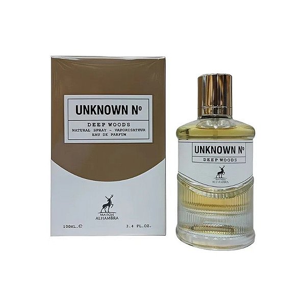 Perfume Maison Alhambra Desconhecido em Floresta Profunda Água de Perfume Masculino 100ML