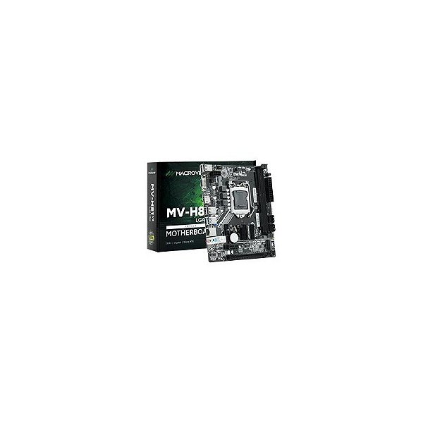 Placa Mãe Macrovip MV-H81V2 Soquete LGA 1150 / VGA / DDR3