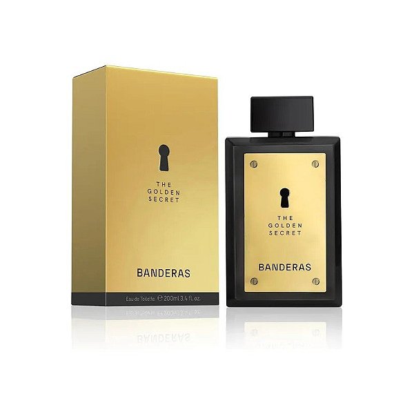 Água de Colônia Antonio B. Golden Secret Masc 100 ML