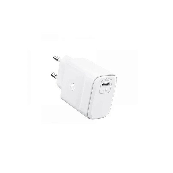 Fonte Spigen Powerarc Arcstation ACH02205 USB-C 20W - Branco