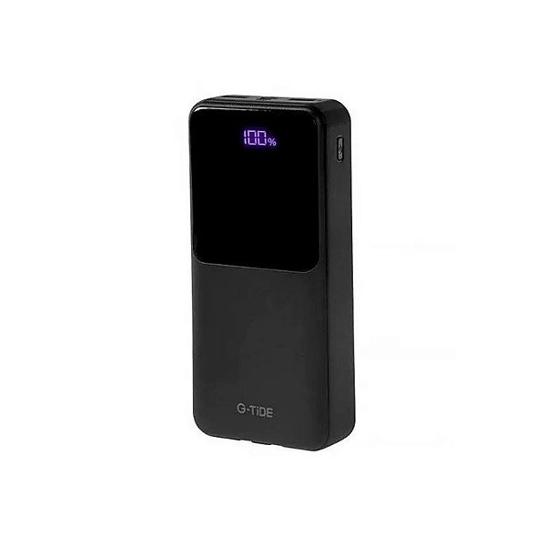 Carregador Portátil G-Tide Easy 2 20000MAH 3.7V Preto