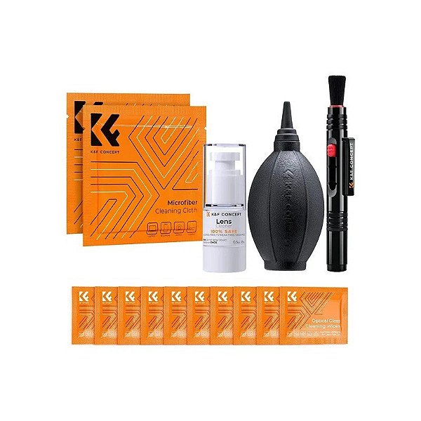 Kit de Limpeza K&F para Câmera 15 Em 1 (Sku.1918)