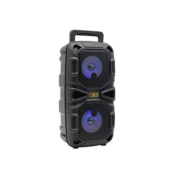 Caixa de som Inova RAD-0021 Bateria Recarregável Microfone Sem Fio Bluetooth