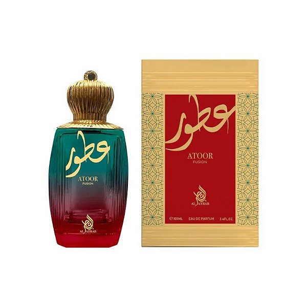 Perfume Al Atrab Atoor Fusion Água de Perfume Unissex - 100ML
