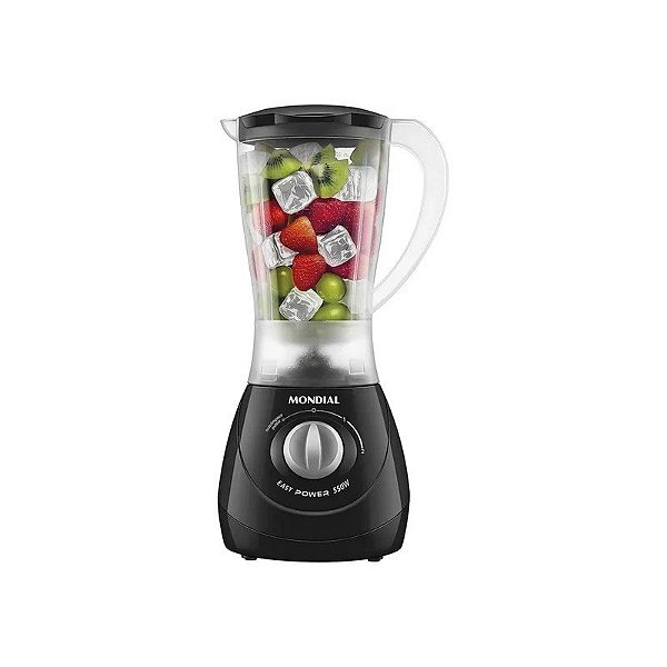Liquidificador Mondial L-550B Easy Power Preto 110V