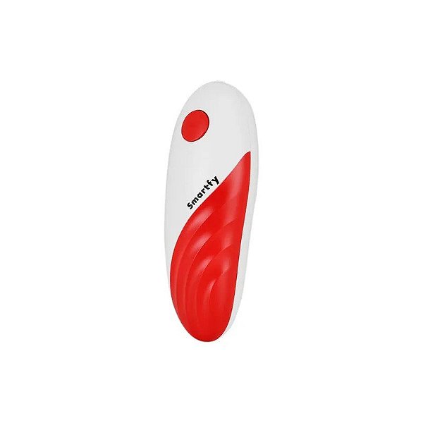 Tipo Abridor Automático de Latas Smartfy AL01W - 4 Pilhas AA - Branco e Vermelho