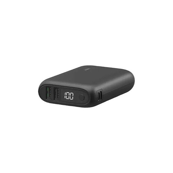 Carregador Portátil Power Bank WST WP942C 10000MAH 22.5W Carregador Duplo Preto