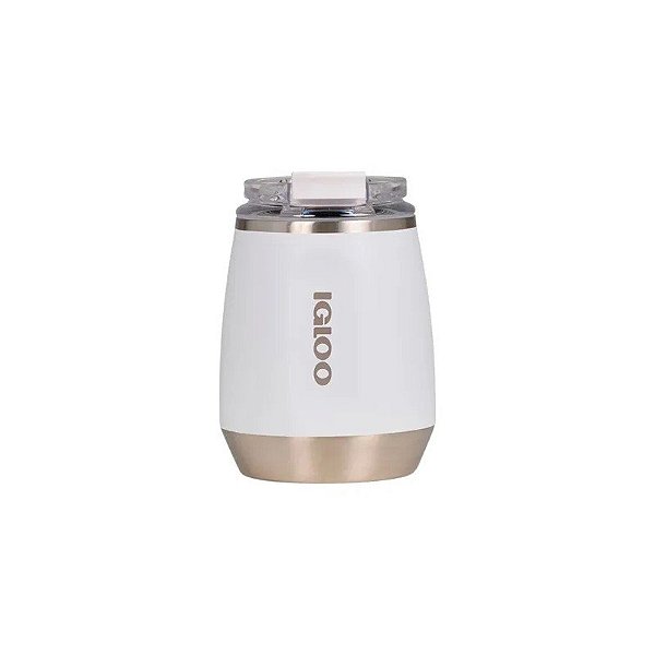 Copo Térmico Igloo Wine Tumbler - 296ML - White