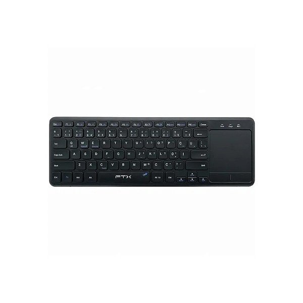 Teclado Bluetooth FTX FTXB023 (Espanhol) + Mouse Touch Pad Portátil Preto