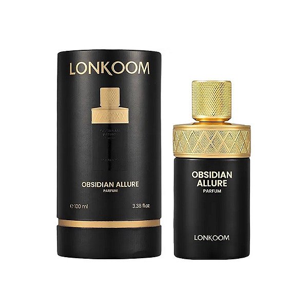 Perfume Lonkoom Obsidian Allure Eau de Parfum - Masculino 100ml