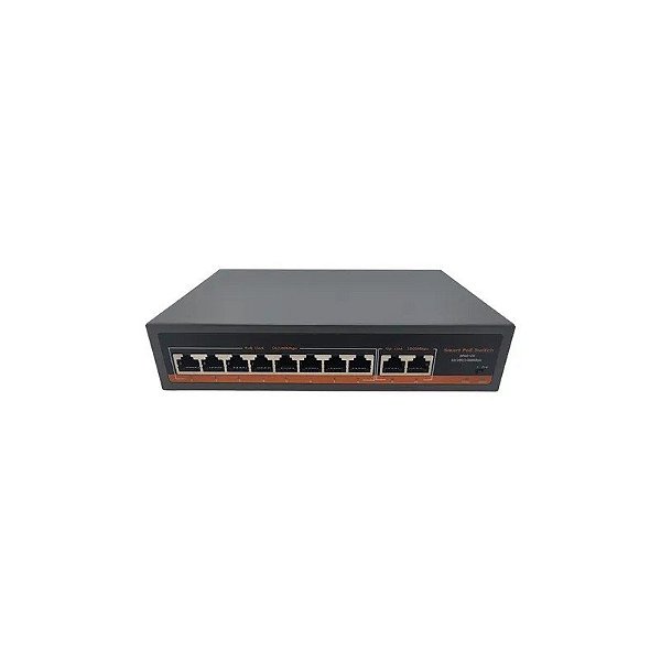 Switch F. 08POE 120W 10/100/1000 MBPS 8 POE+2 GE F0820GBL-C
