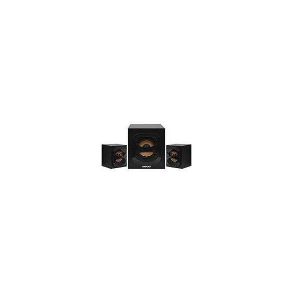 Caixa de Som Satellite AS-628BL Bluetooth / USB - Preto