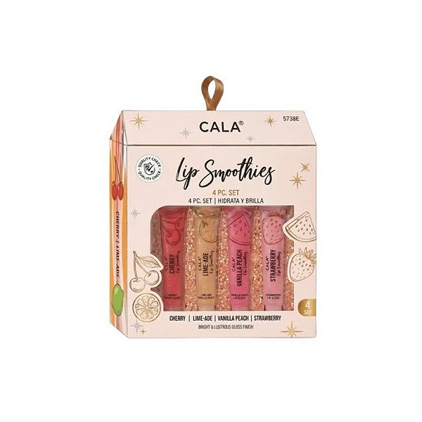 Batom Cala Lip Smoothies 4 Peças