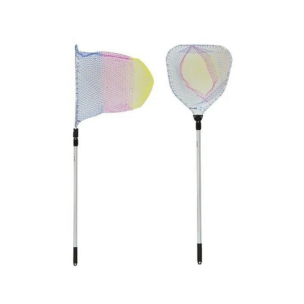 Puxa Saco Telescópica de Alumínio Triangular 6' 10#45cm Nílon Colorido