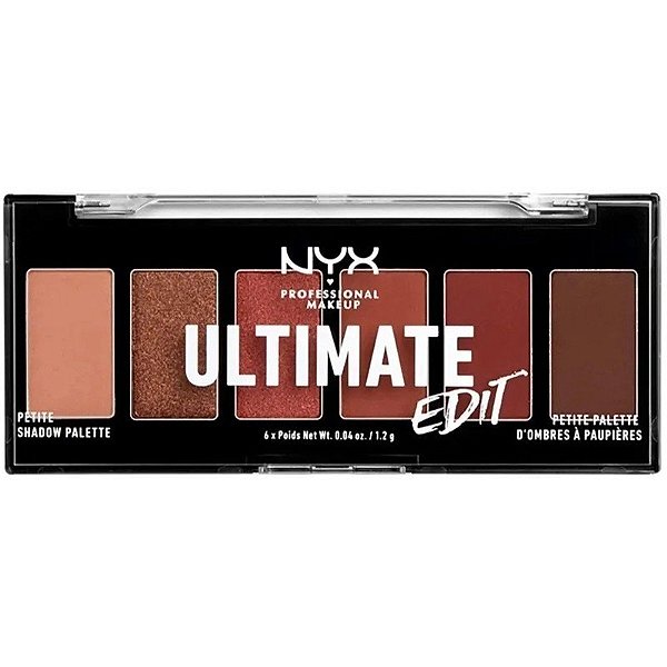 Paleta de Sombra NYX Ultimate Edit USPP01 (16 Colores de 1.2g)