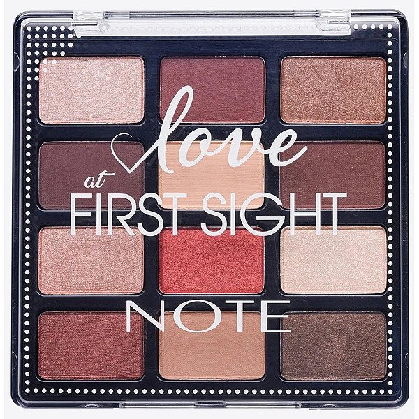 Sombra para os olhos Note Love At First Sight 202 Instant Lovers (12 Cores)
