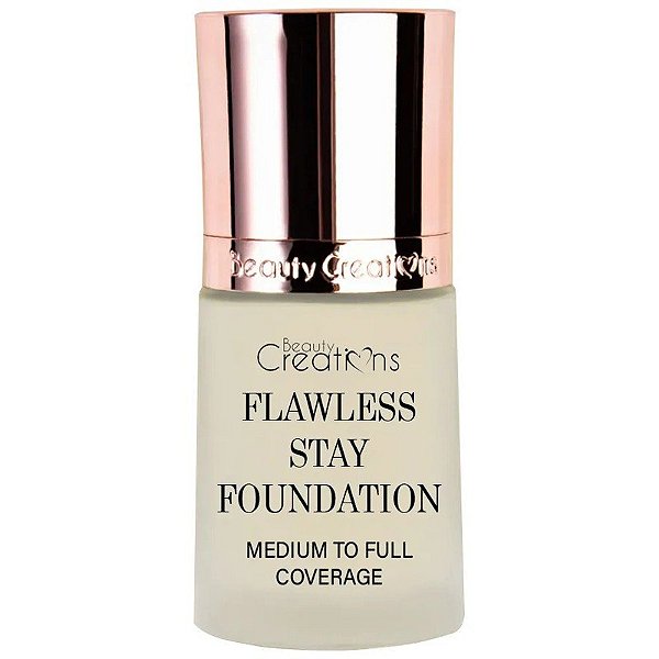 Base Líquida Beauty Creations Flawless Stay Cobertura Média a Alta FS 2.0 - 30mL