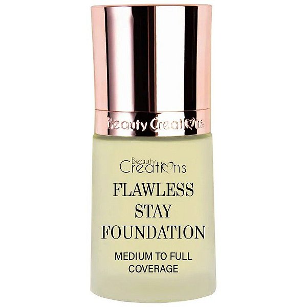 Base Líquida Beauty Creations Flawless Stay Médio a Cobertura Total FS 3.5 - 30mL