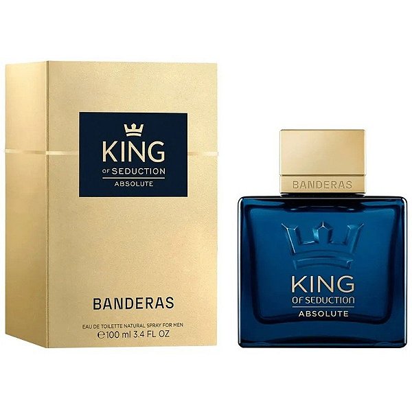 Perfume Antonio Banderas King of Seduction Absolute EDT 100ml - Masculino