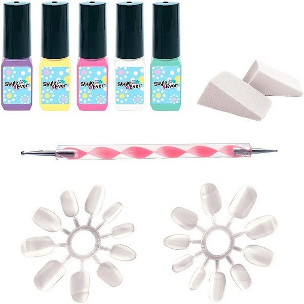 Jogo de Arte para Unhas Style 4 Ever Canal Toys - OFG 340