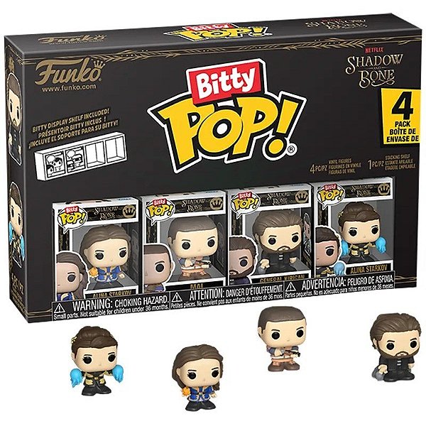 Boneco Alina Starkov/Mal/General Kirigan/Alina Starkov - Funko Bitty Pop! 86128