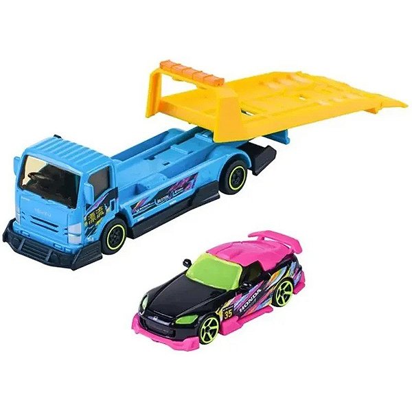 Jogo de carrinhos Isuzu NPR + Honda S2000 Majorette - 85-0410-3000 (2 unidades)