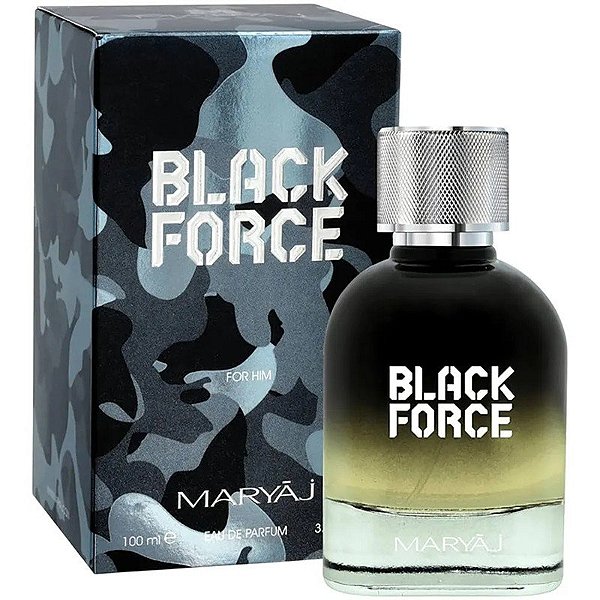 Perfume Maryaj Black Force For Men EDP 100ml - Masculino