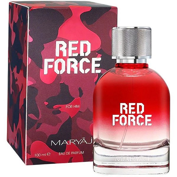 Perfume Maryaj Red Force For Him EDP 100mL - Masculino