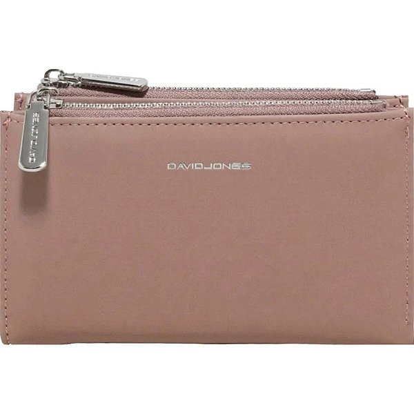 Carteira David Jones P165 Feminina - Adobe Rose